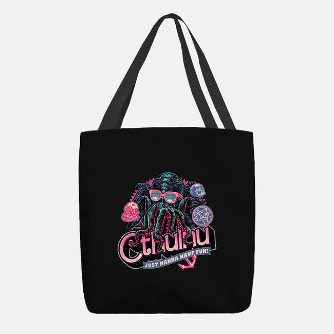 Creatures From The Deep-None-Basic Tote-Bag-glitchygorilla