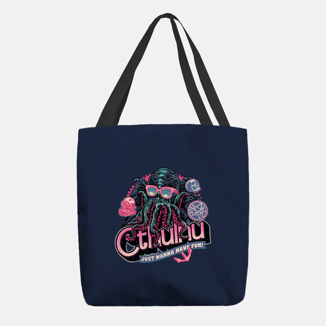 Creatures From The Deep-None-Basic Tote-Bag-glitchygorilla