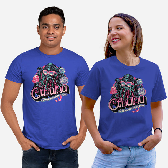 Creatures From The Deep-Unisex-Basic-Tee-glitchygorilla