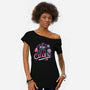 Creatures From The Deep-Womens-Off Shoulder-Tee-glitchygorilla