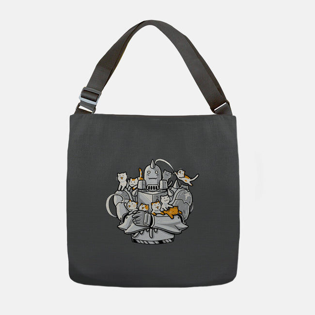 Purrmetal Alchemist-None-Adjustable Tote-Bag-naomori