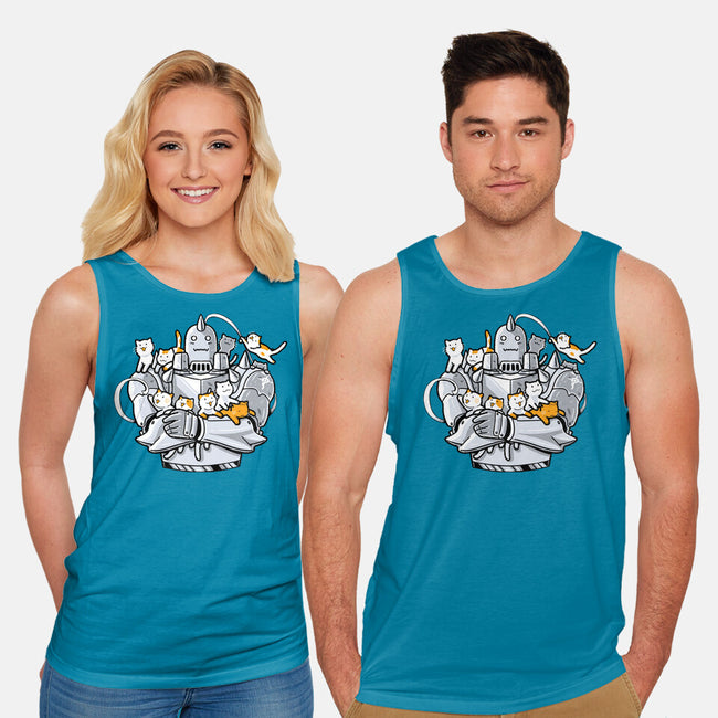 Purrmetal Alchemist-Unisex-Basic-Tank-naomori