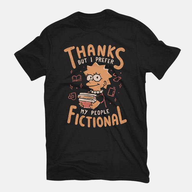 I Prefer My People Fictional-Youth-Basic-Tee-Arigatees