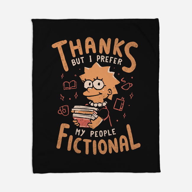 I Prefer My People Fictional-None-Fleece-Blanket-Arigatees