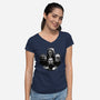 Halloween Rhapsody-Womens-V-Neck-Tee-daobiwan