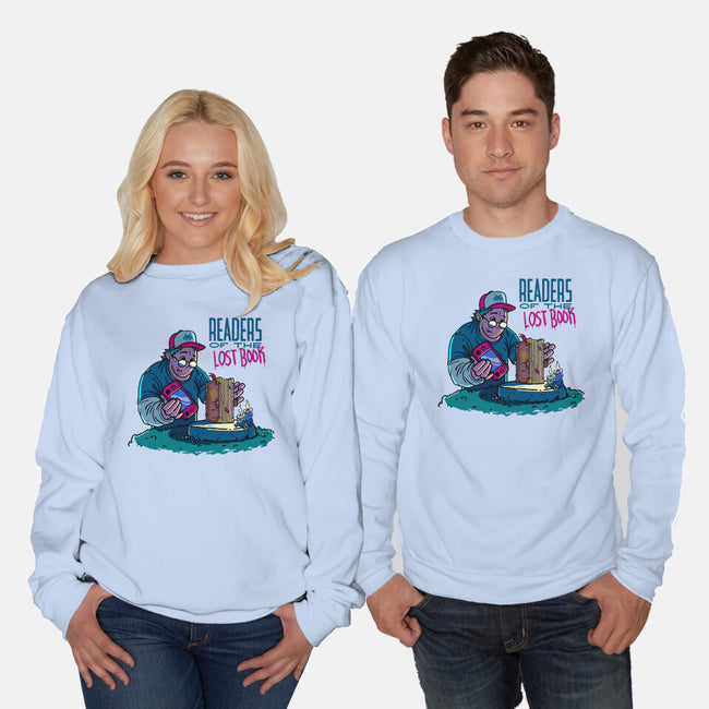 Lost Book-Unisex-Crew Neck-Sweatshirt-Getsousa!