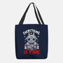 Baphomet Is Fine-None-Basic Tote-Bag-Vallina84