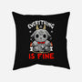 Baphomet Is Fine-None-Removable Cover w Insert-Throw Pillow-Vallina84