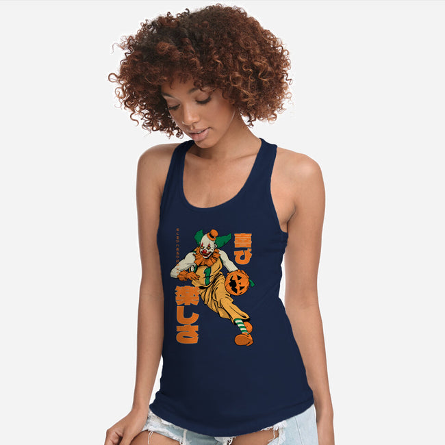 Halloween Fun-Womens-Racerback-Tank-Hafaell