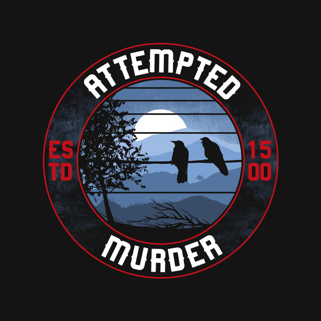 Attempted Murder Crows-Baby-Basic-Onesie-rocketman_art