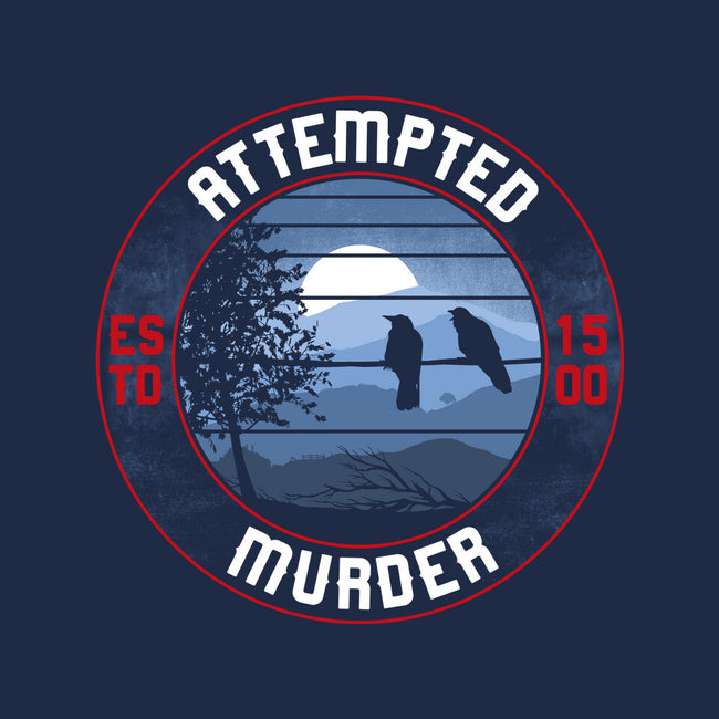 Attempted Murder Crows-Mens-Long Sleeved-Tee-rocketman_art