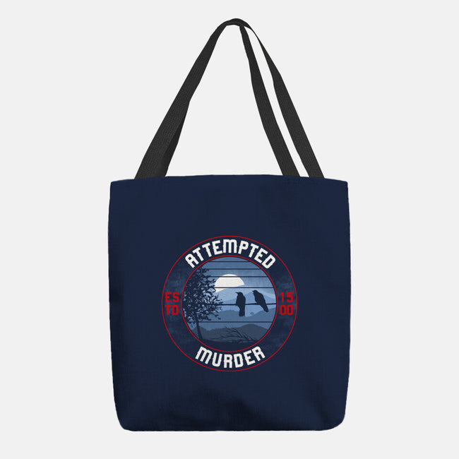 Attempted Murder Crows-None-Basic Tote-Bag-rocketman_art