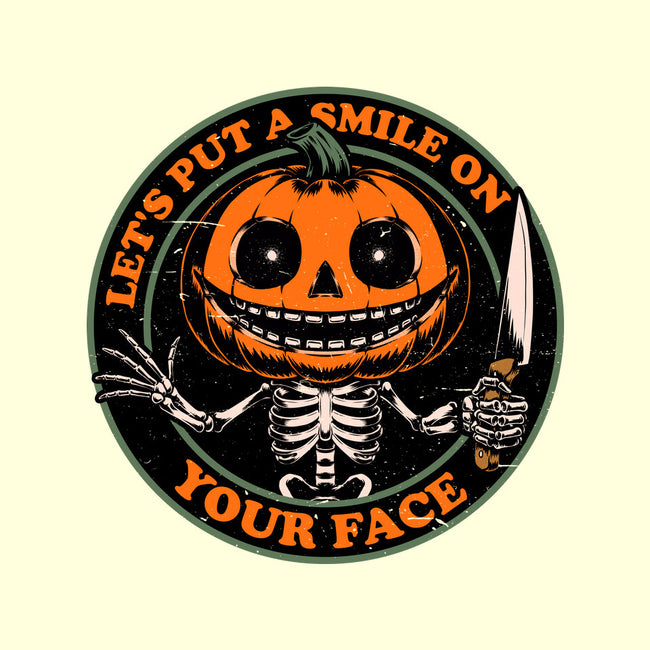 Smiling Creepy Pumpkin-Mens-Premium-Tee-Studio Mootant