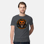 Smiling Creepy Pumpkin-Mens-Premium-Tee-Studio Mootant