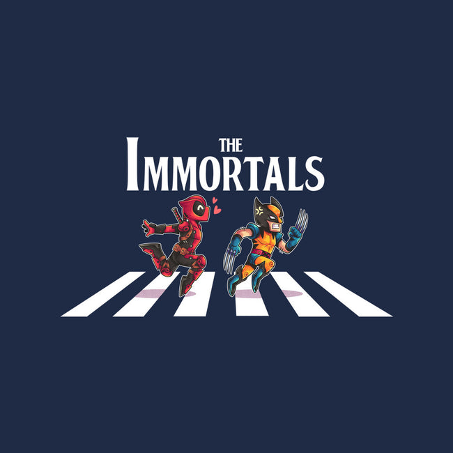 The Immortals-Womens-V-Neck-Tee-2DFeer