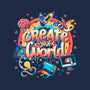 Create Your World-Mens-Heavyweight-Tee-Getsousa!