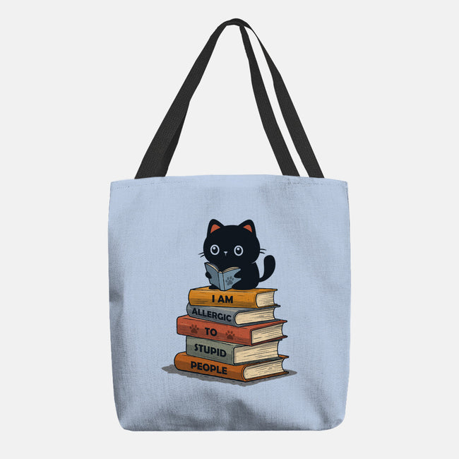 Allergic To Stupid People-None-Basic Tote-Bag-erion_designs