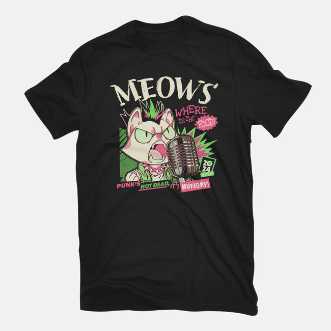 The Meows-Womens-Fitted-Tee-Estudio Horta