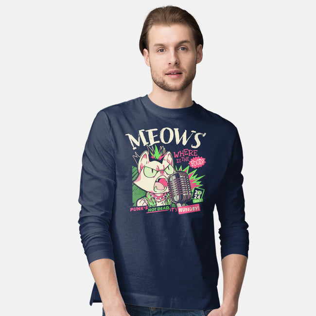 The Meows-Mens-Long Sleeved-Tee-Estudio Horta