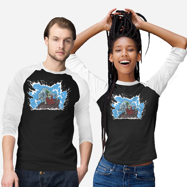 The Little Demon-Unisex-Baseball-Tee-zascanauta