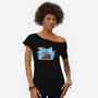 The Little Demon-Womens-Off Shoulder-Tee-zascanauta