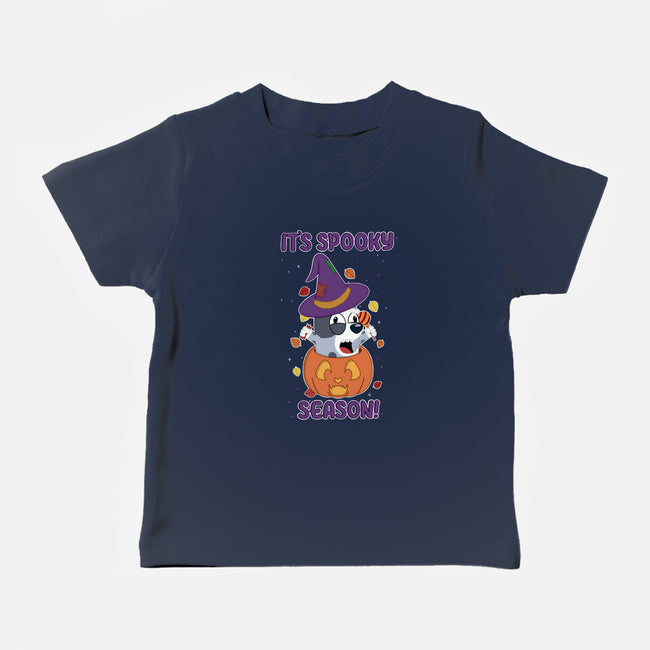 It's Spooky Season Now-Baby-Basic-Tee-Alexhefe