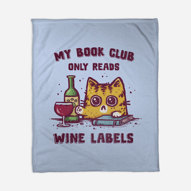 We Read Wine Labels-None-Fleece-Blanket-kg07