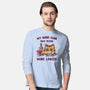 We Read Wine Labels-Mens-Long Sleeved-Tee-kg07