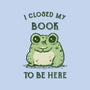 I Closed My Book To Be Here-Baby-Basic-Onesie-kg07