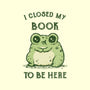 I Closed My Book To Be Here-Unisex-Basic-Tank-kg07