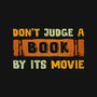 Don't Judge Books-Womens-V-Neck-Tee-kg07