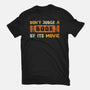 Don't Judge Books-Youth-Basic-Tee-kg07