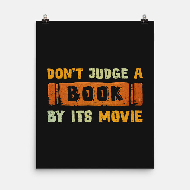 Don't Judge Books-None-Matte-Poster-kg07