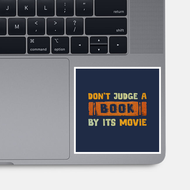 Don't Judge Books-None-Glossy-Sticker-kg07