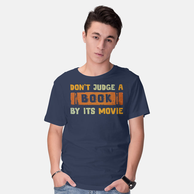 Don't Judge Books-Mens-Basic-Tee-kg07