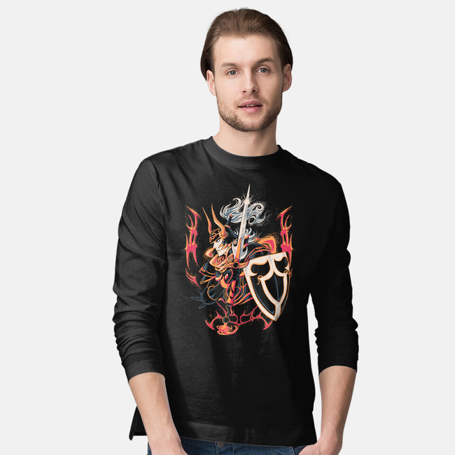 The Warrior-Mens-Long Sleeved-Tee-1Wing