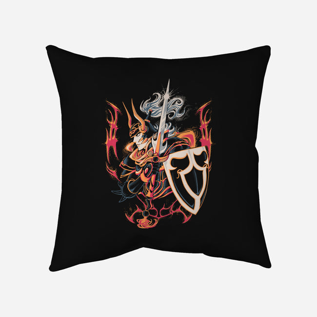 The Warrior-None-Removable Cover w Insert-Throw Pillow-1Wing