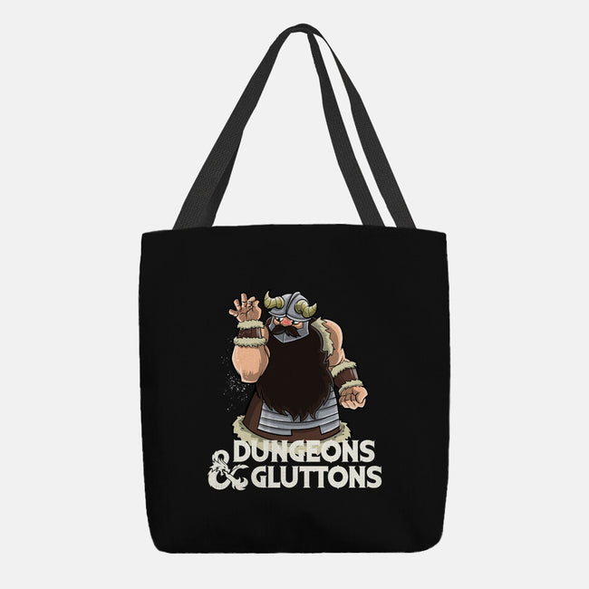 Dungeons And Gluttons-None-Basic Tote-Bag-zascanauta