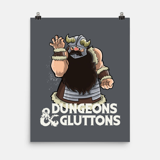 Dungeons And Gluttons-None-Matte-Poster-zascanauta