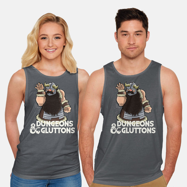 Dungeons And Gluttons-Unisex-Basic-Tank-zascanauta