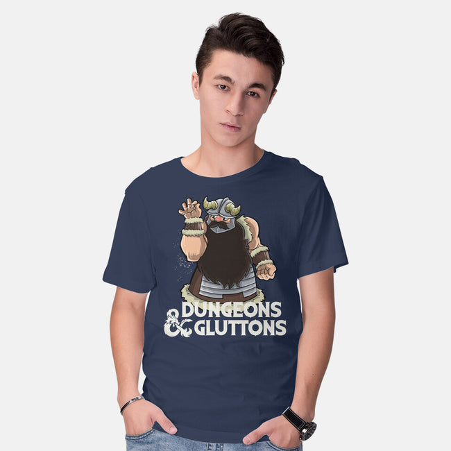 Dungeons And Gluttons-Mens-Basic-Tee-zascanauta