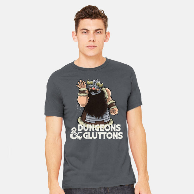 Dungeons And Gluttons-Mens-Heavyweight-Tee-zascanauta