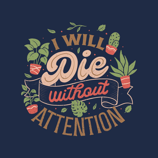 I Will Die Without Attention-Womens-Racerback-Tank-tobefonseca