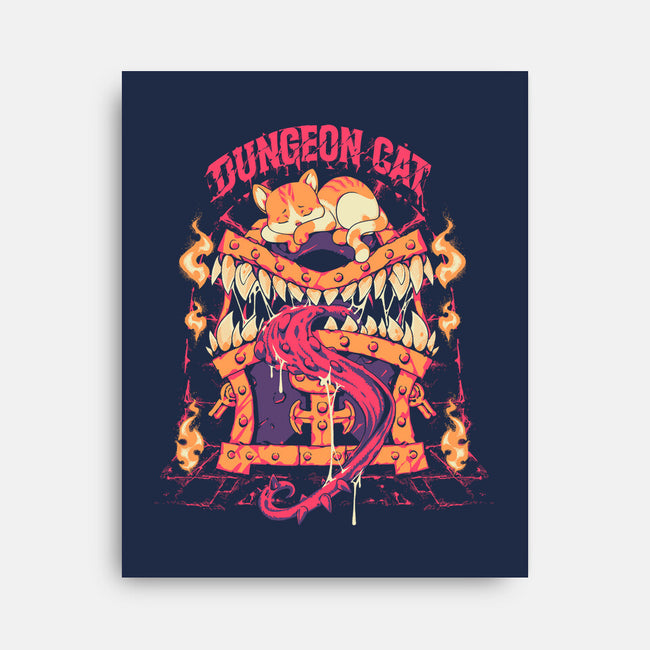 Dungeon Cat-None-Stretched-Canvas-Estudio Horta