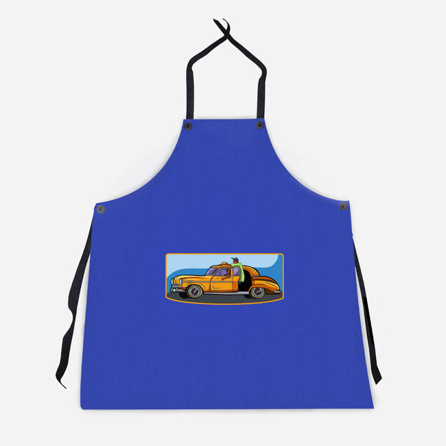 Let's Go To Bel Air-Unisex-Kitchen-Apron-nickzzarto