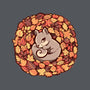 Squirrel Upon Autumn Leaves-None-Polyester-Shower Curtain-TechraNova