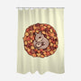 Squirrel Upon Autumn Leaves-None-Polyester-Shower Curtain-TechraNova