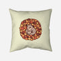 Squirrel Upon Autumn Leaves-None-Removable Cover w Insert-Throw Pillow-TechraNova