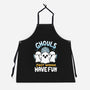 Fun Ghouls-Unisex-Kitchen-Apron-Vallina84