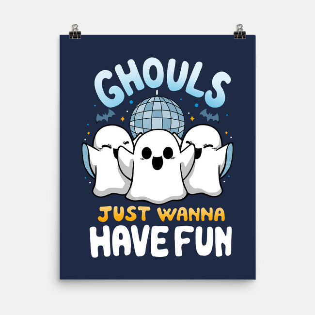 Fun Ghouls-None-Matte-Poster-Vallina84